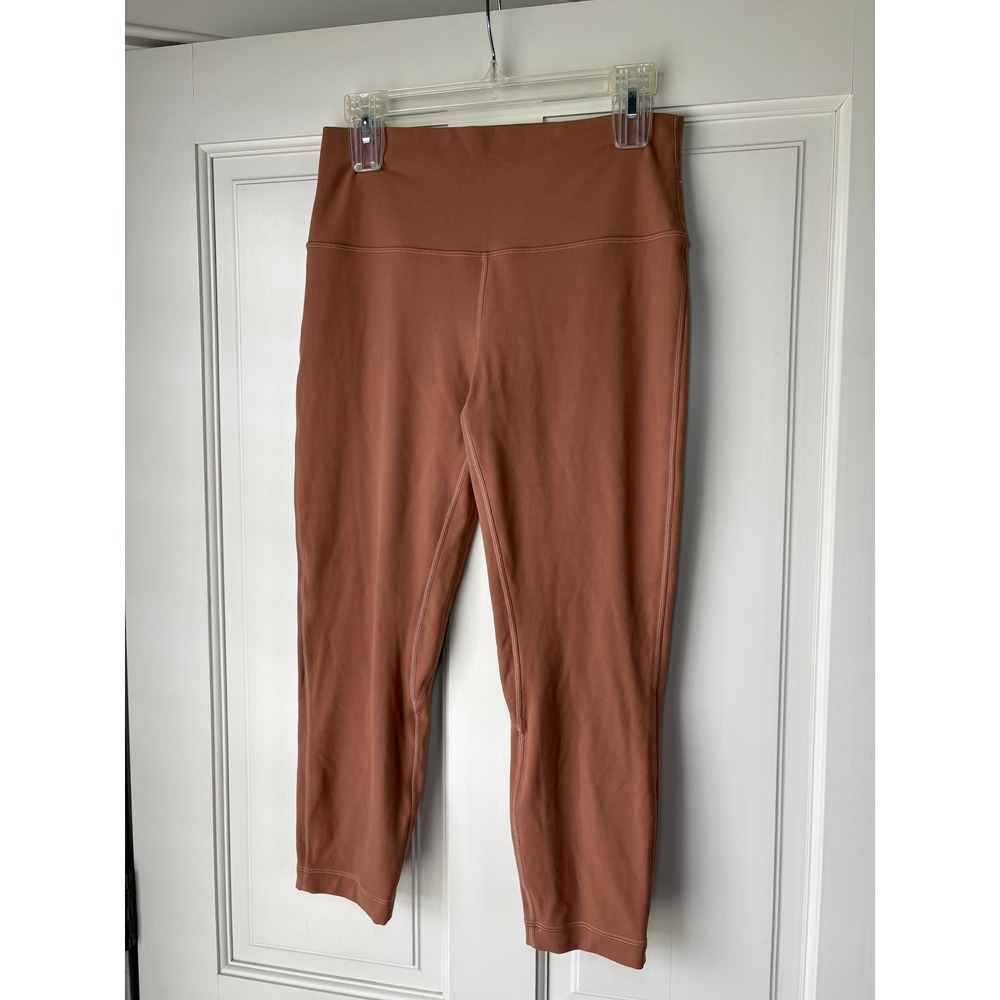 Lululemon Align High-Rise Crop 23 Size 10 Twilight Rose W6BGLS Leggings - Picture 6 of 7